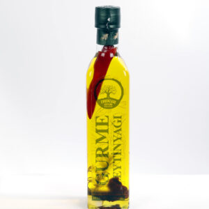 Çeşnili Zeytinyağı Cam Şişe Ambalaj 500 ml